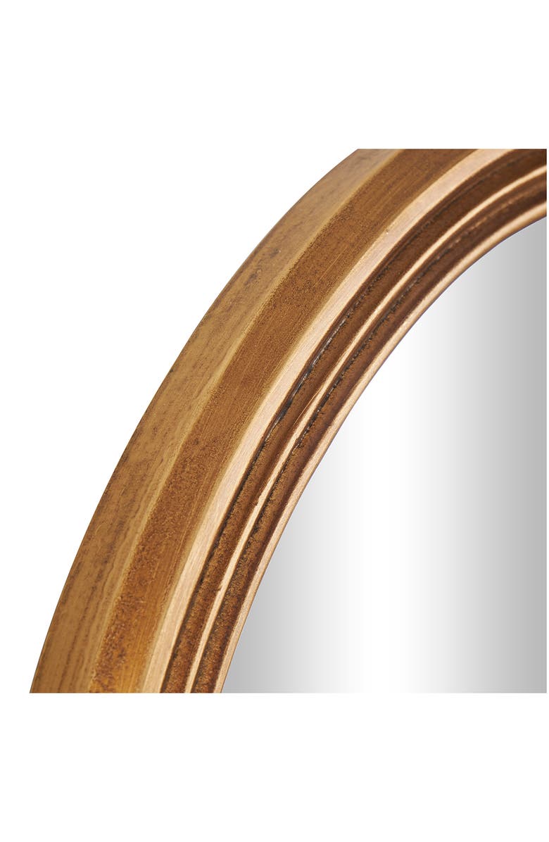 GINGER BIRCH STUDIO Wavy Wooden Wall Mirror, Alternate, color, 