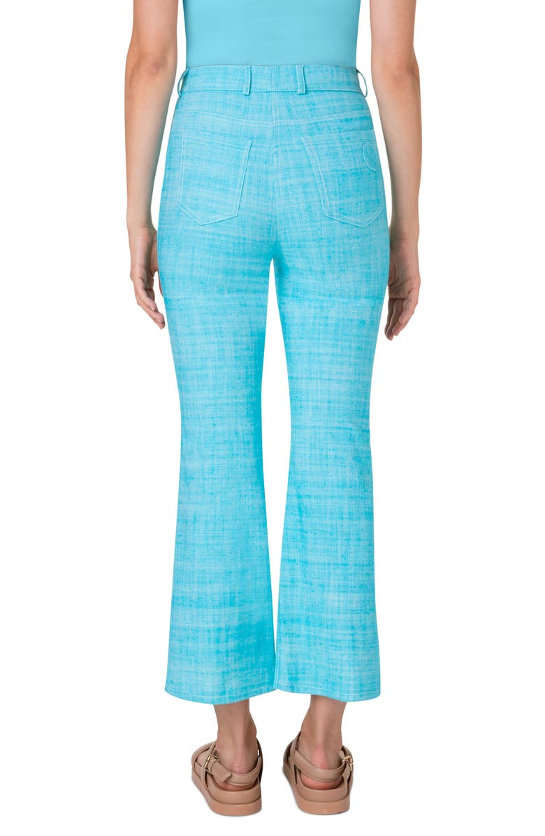 Akris punto Cali Stretch Denim Crop Bootcut Jeans, Alternate, color, 