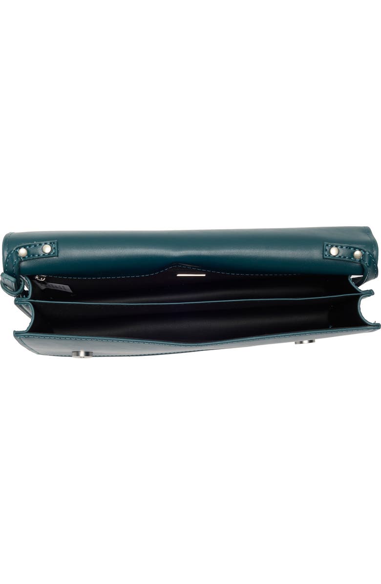BCBG Clutch Shoulder Bag, Alternate, color, Teal Glass