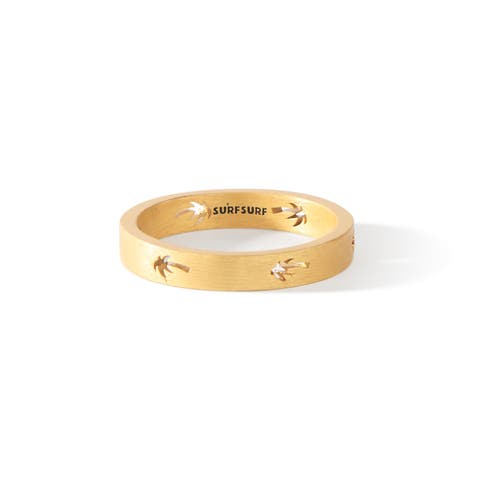 The South Beach Palm Tree Ring