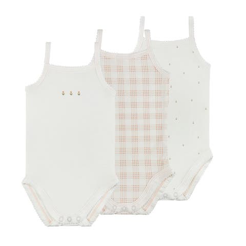Floral Plaid Collection - Modal Cotton Blend Undershirts 3 Pack