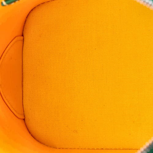 Pre-owned Goyard Goyard Vendome Bag Coated Canvas Mini In Green