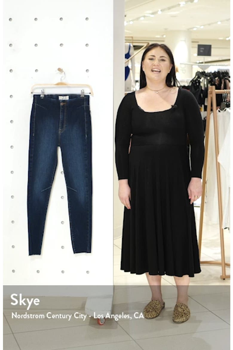 Miles Away High Waist Crop Skinny Jeans video