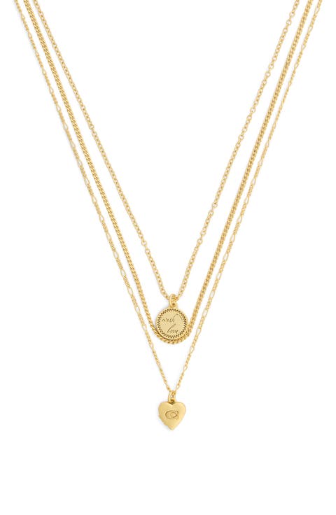 Heritage Charms Spinning Coin Pendant Necklace