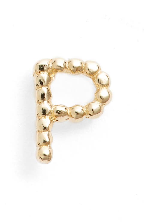 Single Initial Stud Earring (Nordstrom Exclusive)