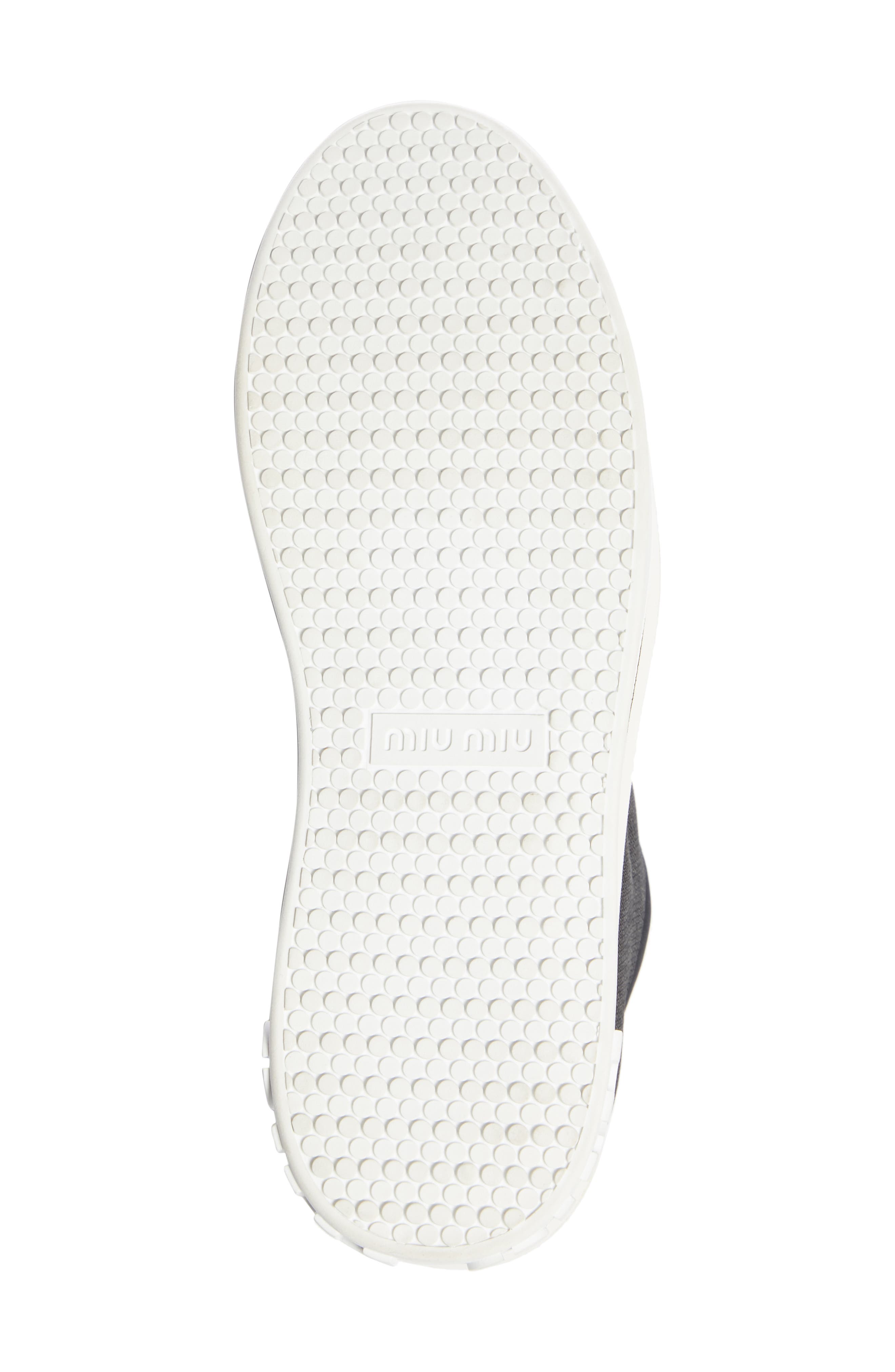 Miu Miu Platform Wedge Sneaker, Alternate, color, 