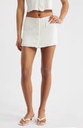 Bella Venice The Gracie Linen Blend Miniskirt