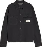 Brain Dead Waffle Knit Button-Up Shirt