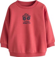 NEXT Kids' Little Monster Truck Cotton Blend Sweatshirt