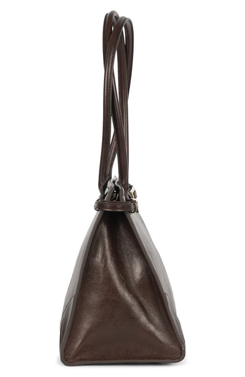 Jeffrey Campbell Palomino Leather Satchel In Brown