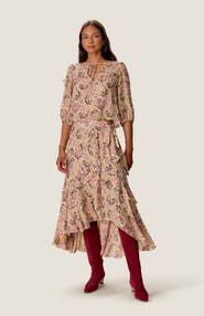 Rebecca Taylor Rae Ruffle Wrap Skirt