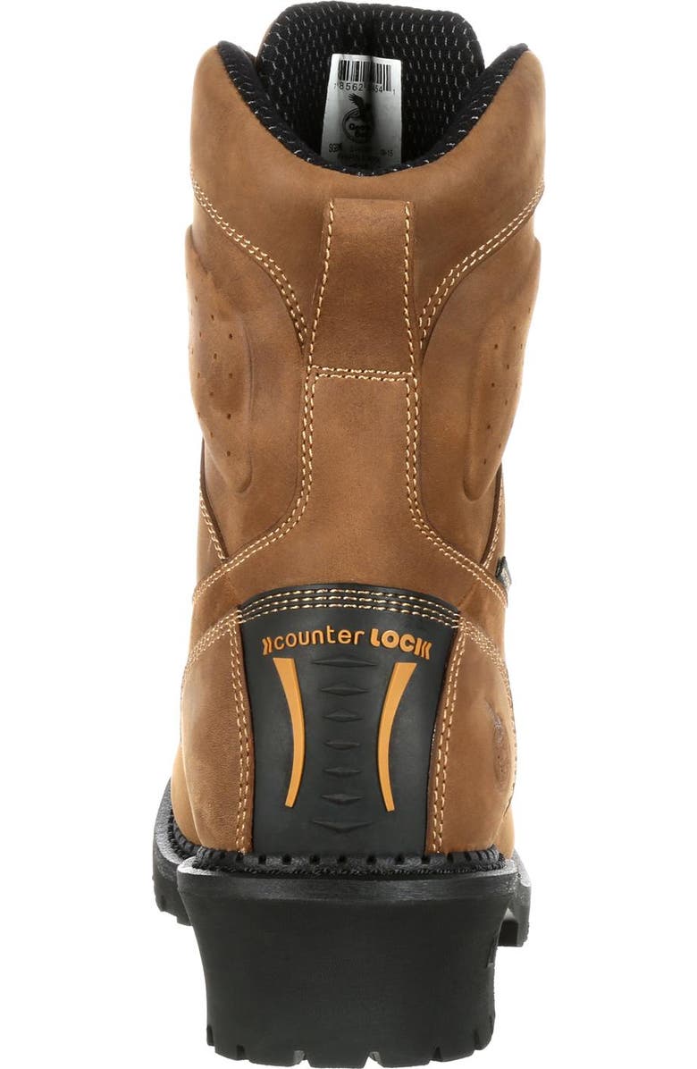 Georgia Boot Comfort Core Logger Work Boot, Alternate, color, Brown