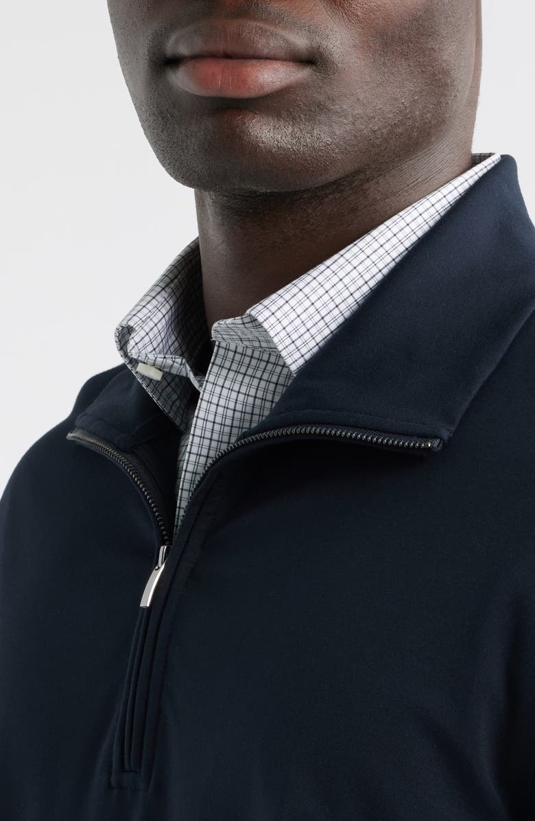 Travel Luxe Quarter Zip Pullover