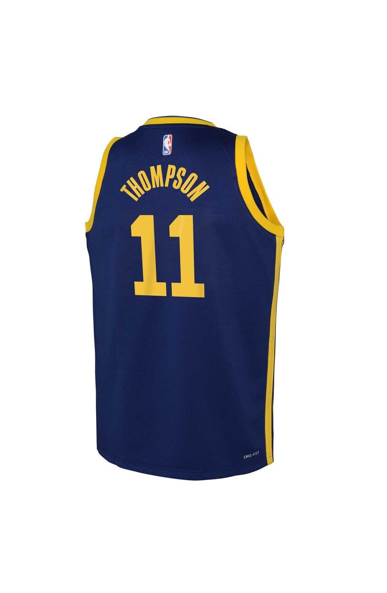 Jordan Brand Youth Jordan Brand Klay Thompson Blue Golden State Warriors Swingman Jersey - Statement Edition, Alternate, color, 