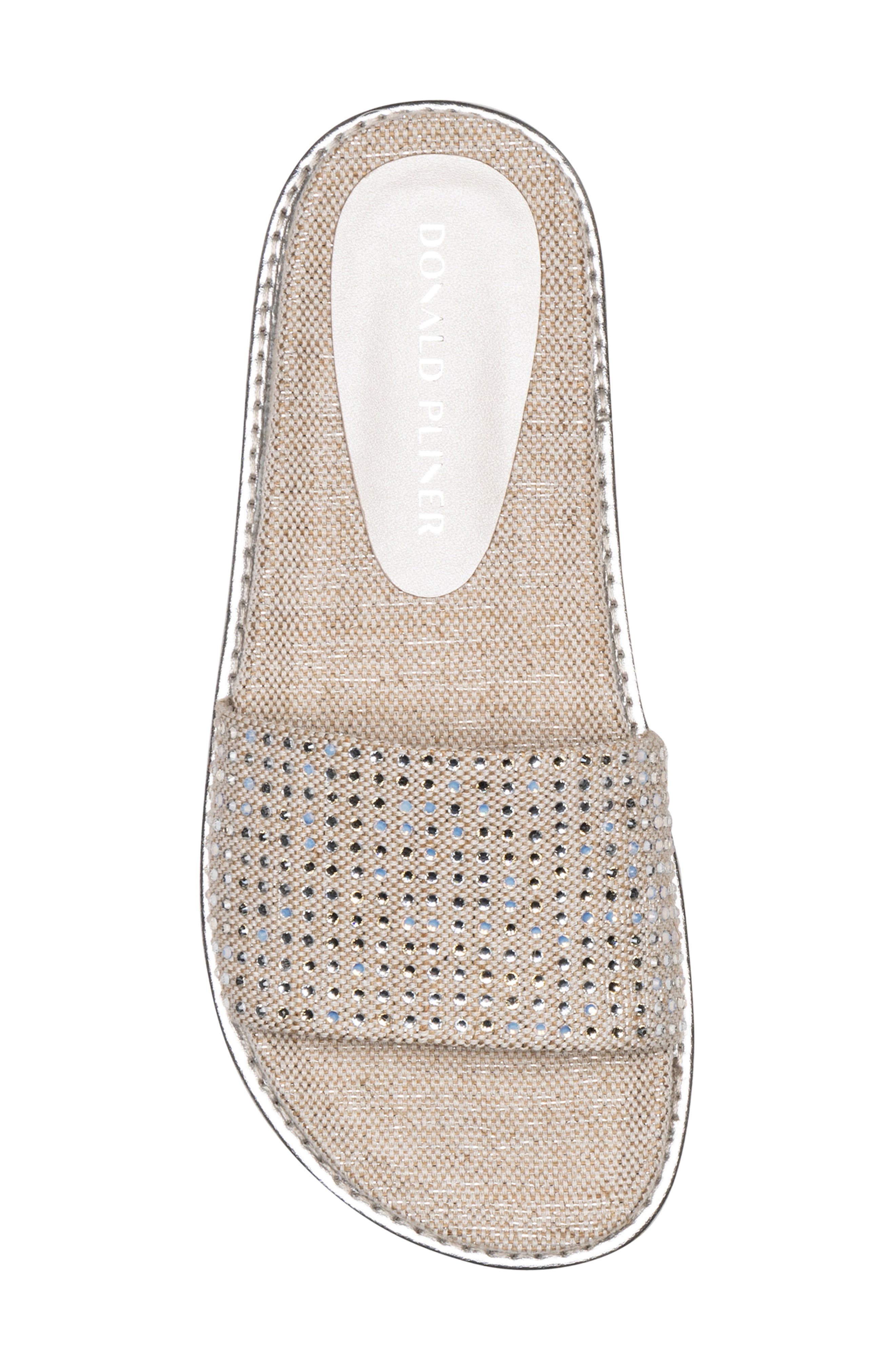 Joella Slide Sandal, Alternate, color, SILVER