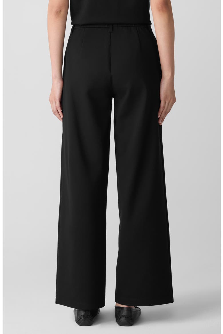 High Waist Wide Leg Pants, Alternate, color, BLACK