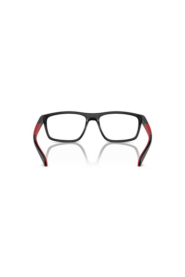 56mm Rectangle optical glasses, Alternate, color, Black