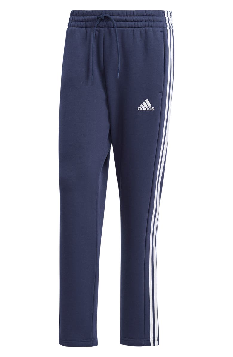 adidas Essentials 3-Stripes Fleece Pants, Alternate, color,
