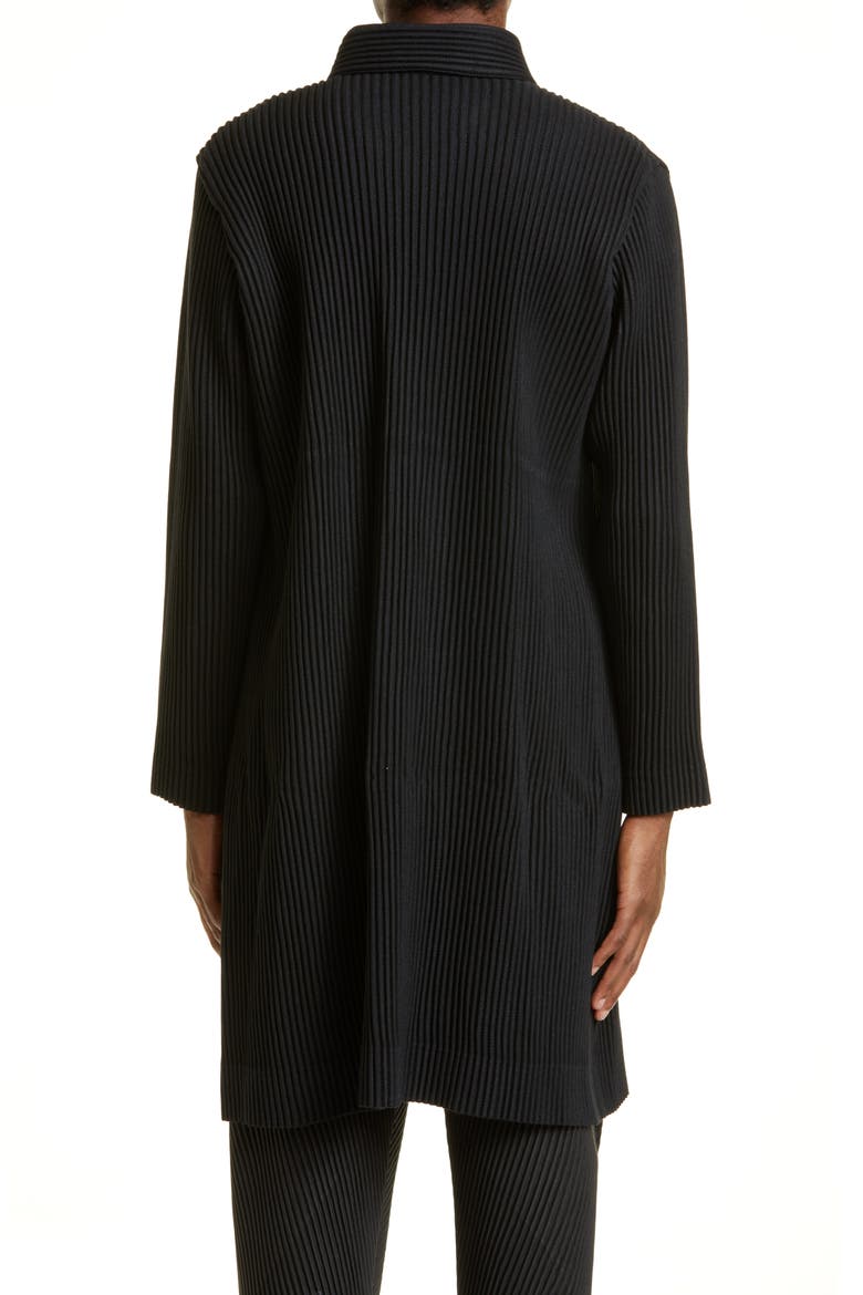 Wool Like Topcoat, Alternate, color, BLACK