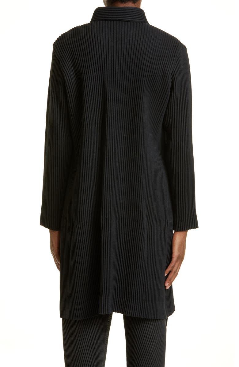 Homme Plissé Issey Miyake Wool Like Topcoat, Alternate, color, 
