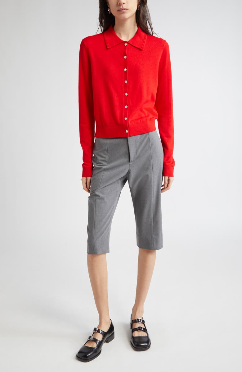 Sandy Liang Melvin Capri Trousers, Alternate, color, 