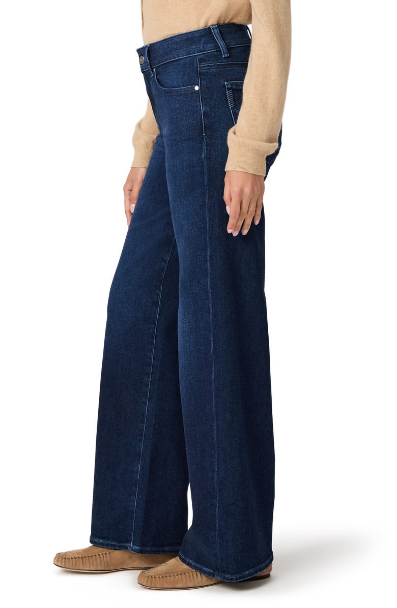 PAIGE Sasha High Waist Wide Leg Jeans, Alternate, color, Mnlitmarin