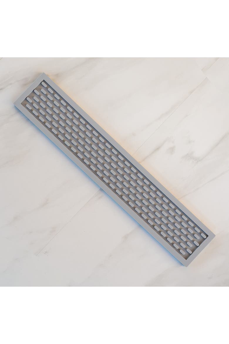 Grey Silicone Bar Mat, 3.25x18", Alternate, color, Grey