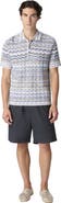 Missoni Cotton Knit Polo Shirt With Chevron Pattern