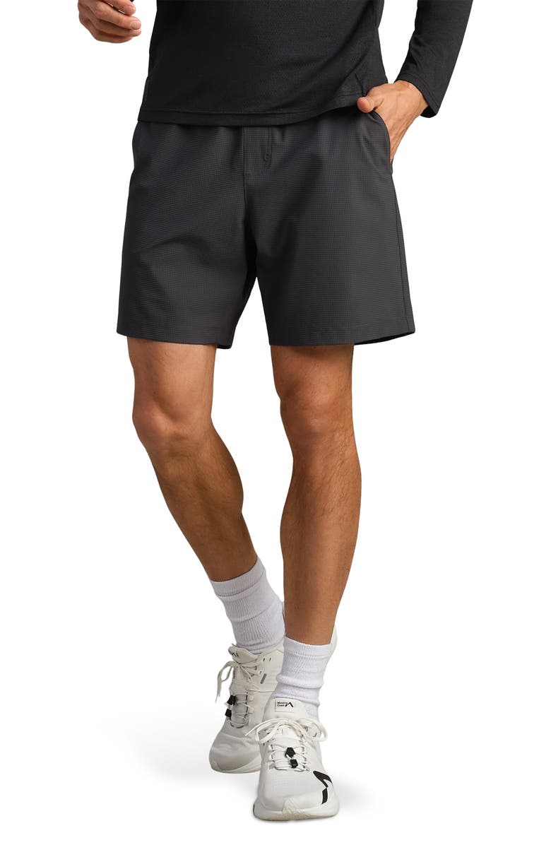 Rhone Pursuit 7-Inch Unlined Training Shorts, Main, color, Asphalt
