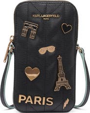 KARL LAGERFELD PARIS Maybelle Wallet on a Chain