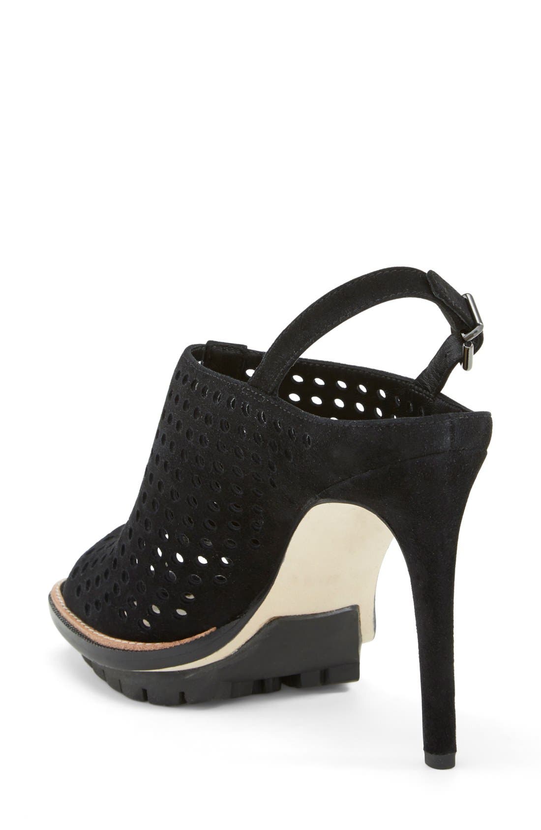 'Tasa' Sandal (Nordstrom Exclusive), Alternate, color, BLACK SUEDE