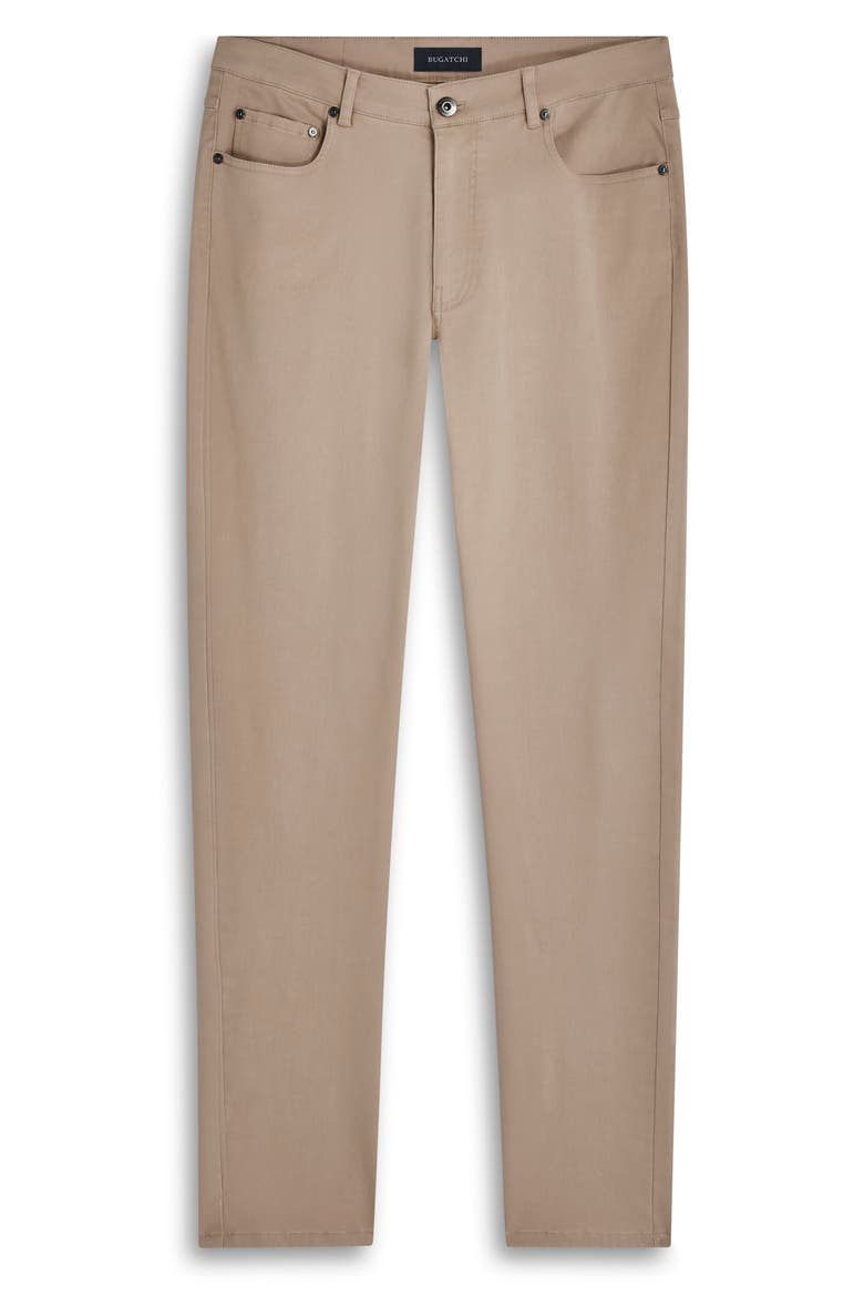 Preston Straight Leg Five Pocket Pants, Alternate, color, BEIGE