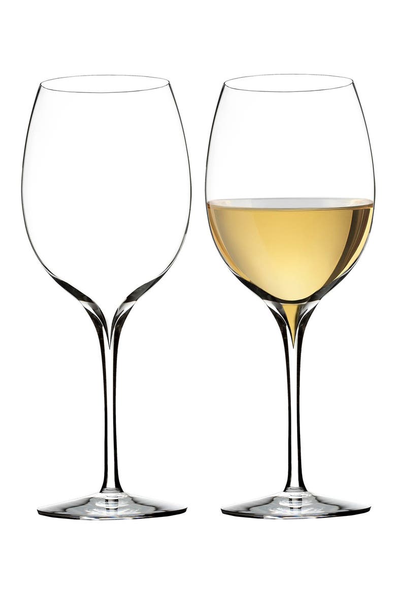 'Elegance' Fine Crystal Pinot Grigio Wine Glasses, Alternate, color, CLEAR