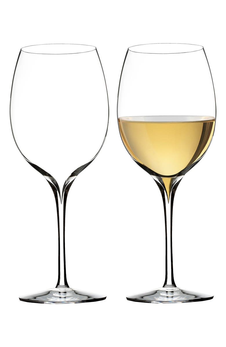 Waterford 'Elegance' Fine Crystal Pinot Grigio Wine Glasses, Alternate, color, Clear