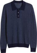 Rails Anders Wool Blend Polo Sweater