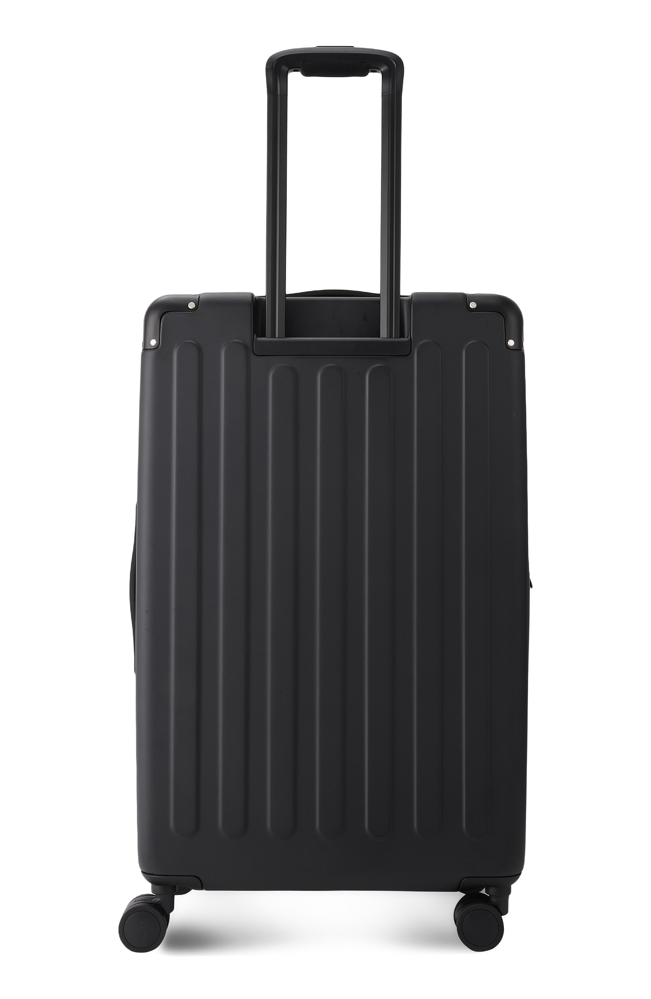 Hedgren Nostos Matte Large Spinner Suitcase, Alternate, color, Nocturne