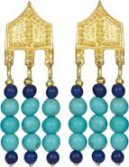 Ottoman Hands Riva Bead Drop Earrings