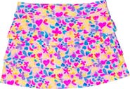 RuffleButts Girls Active Skort