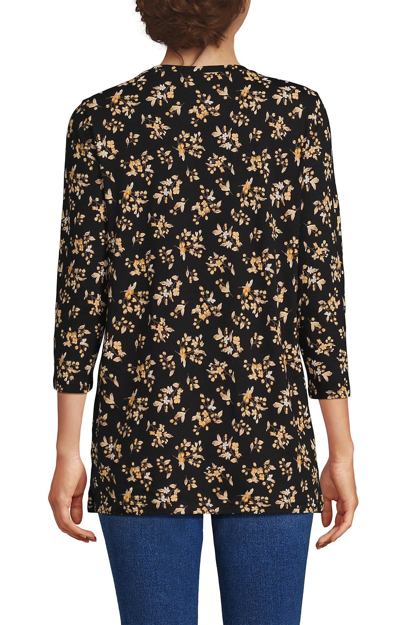 3/4 Sleeve Cotton Supima Tunic - image 4