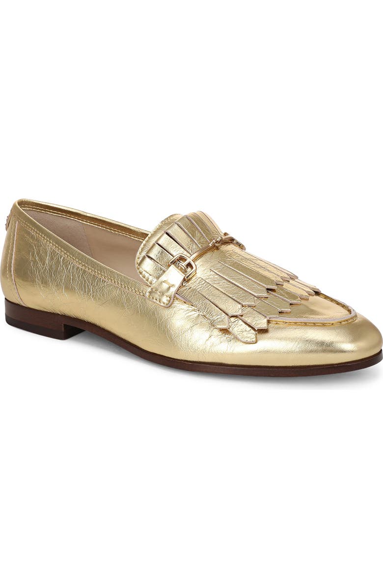 Sam Edelman Liz Kiltie Loafer, Main, color, Amber Gold