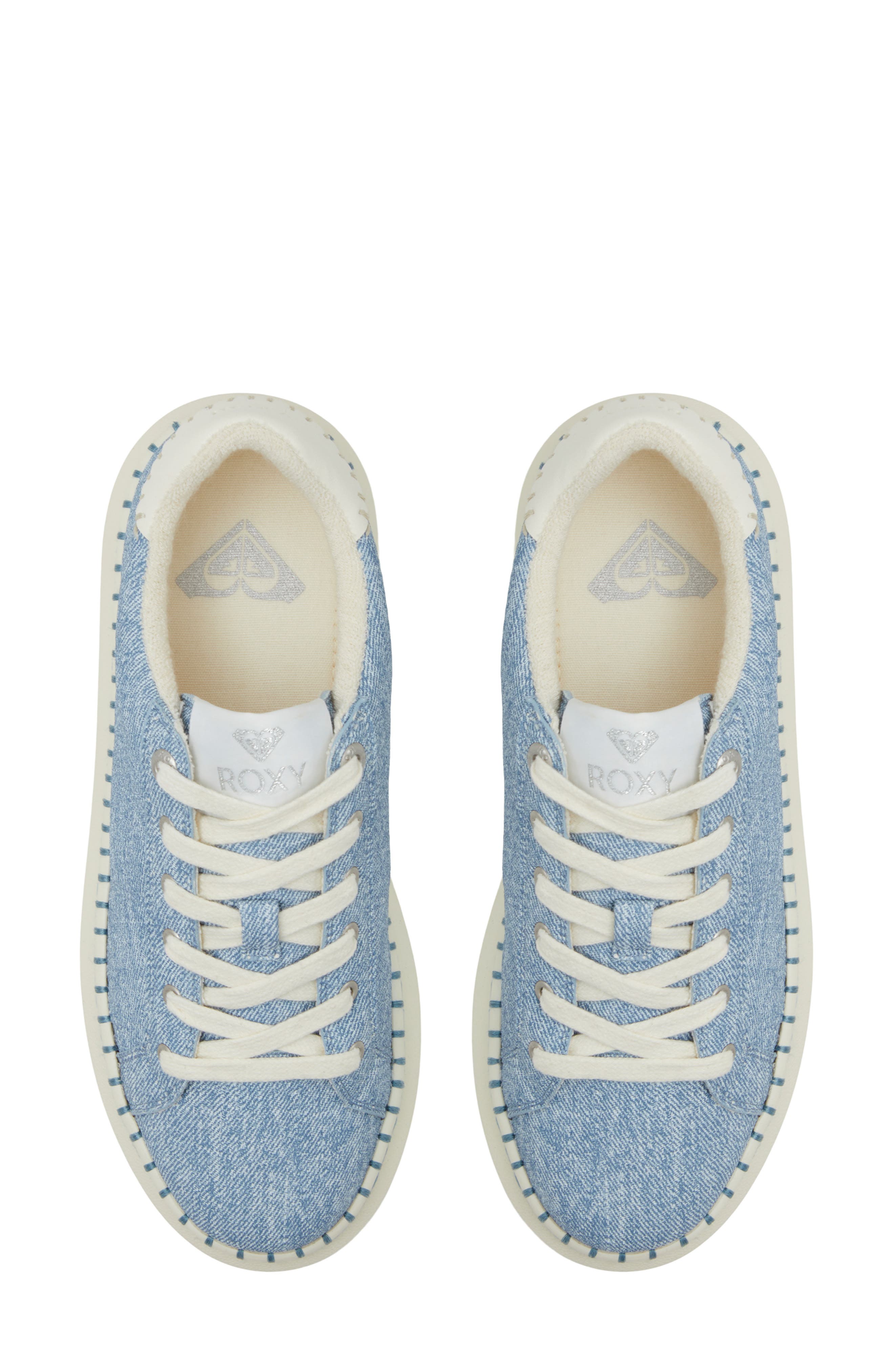 Stellar Platform Sneaker, Alternate, color, DENIM