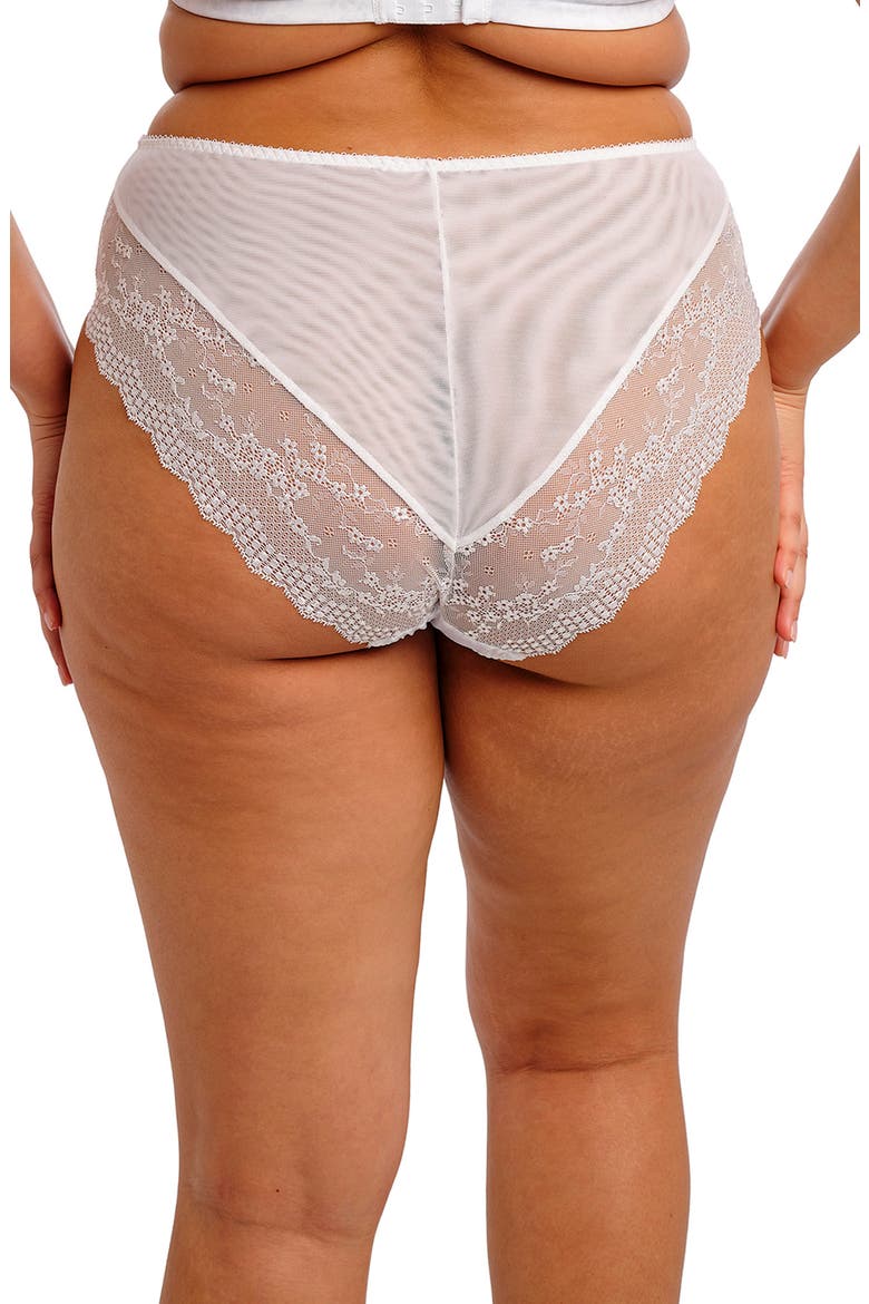 Lucie High Leg Briefs, Alternate, color, WHITE