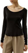 Lilysilk Women's Scoop-Neck Pure Silk Slim Fit Top