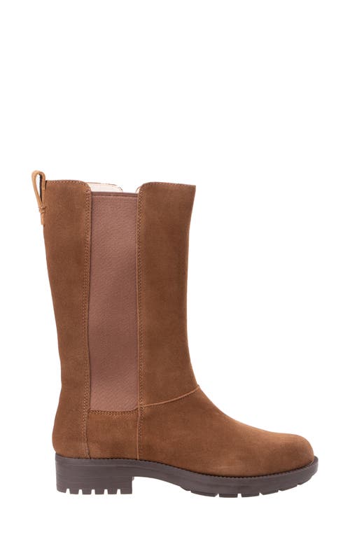 Revitalign Linden Side Stretch Panel Boot In Brown