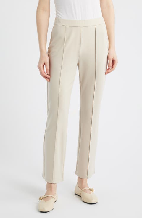 High Waist Ankle Pants (Regular & Petite)
