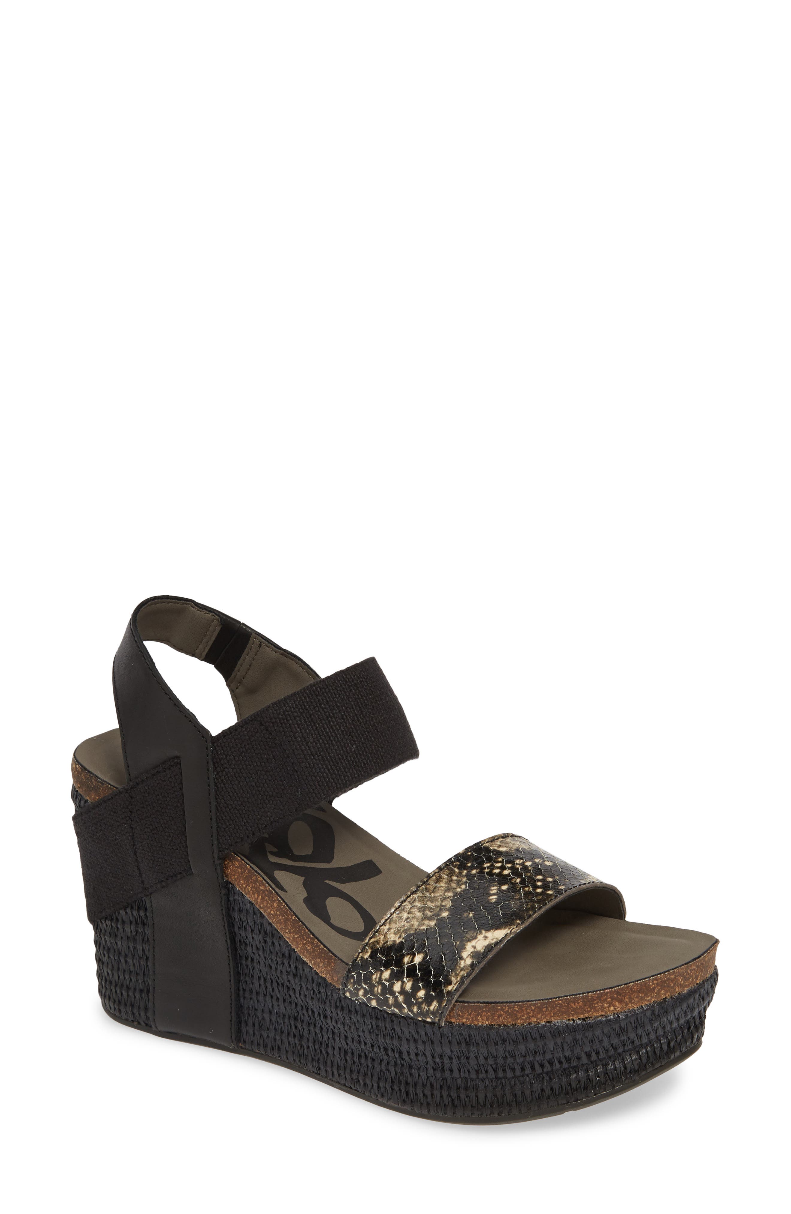 OTBT 'Bushnell' Wedge Sandal, Main, color, 