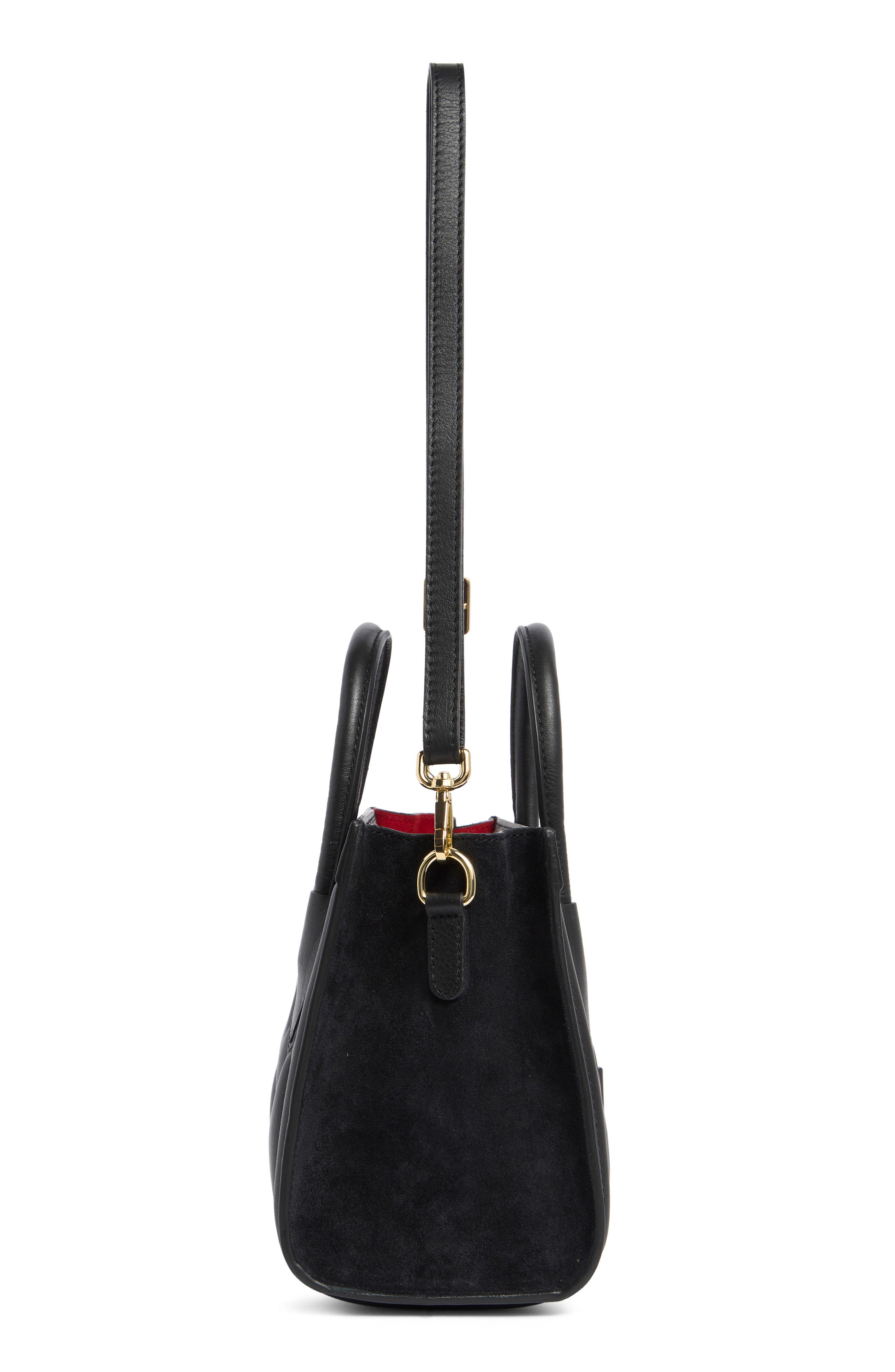 VALENTINO BY MARIO VALENTINO Eva Diamond Convertible Top Handle Bag, Alternate, color, 