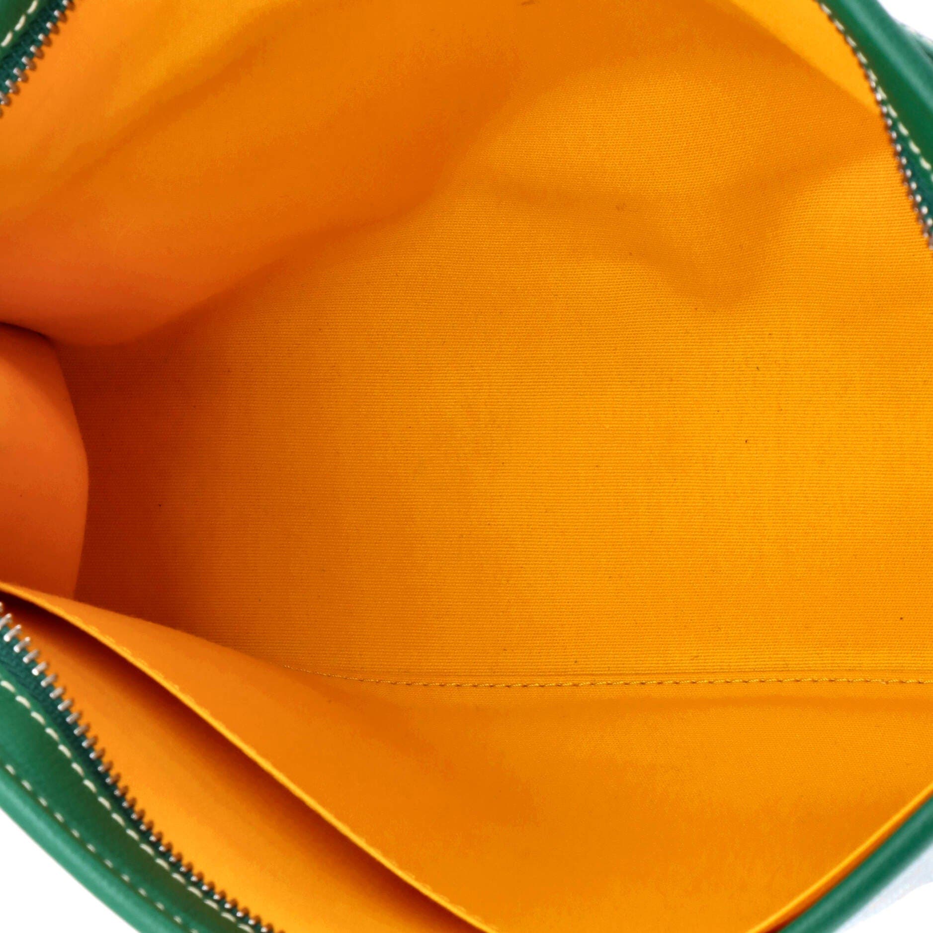 Jouvence Toiletry Pouch Coated Canvas GM, Alternate, color, Green