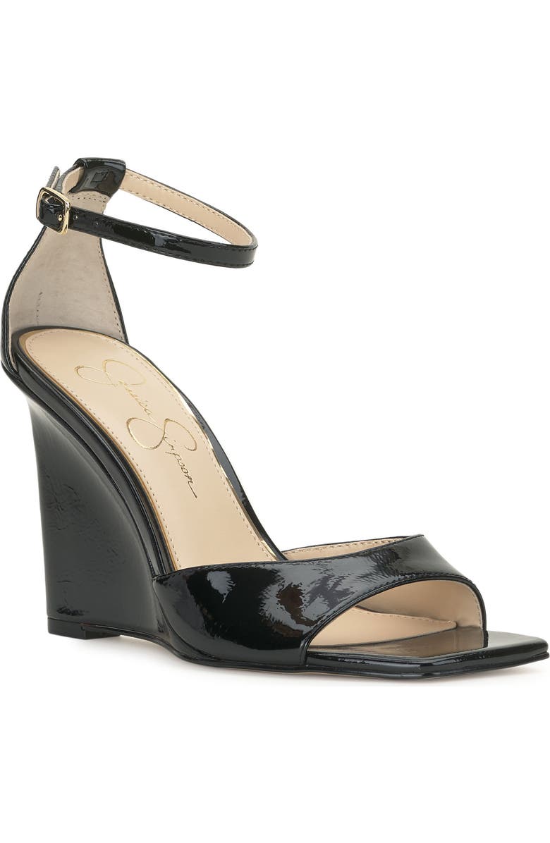 Jessica Simpson Leehi Ankle Strap Wedge Sandal, Main, color,