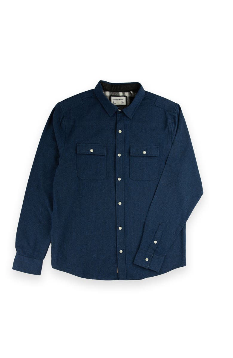 Sovereign Code Arlo Button Down Shirt, Main, color, 